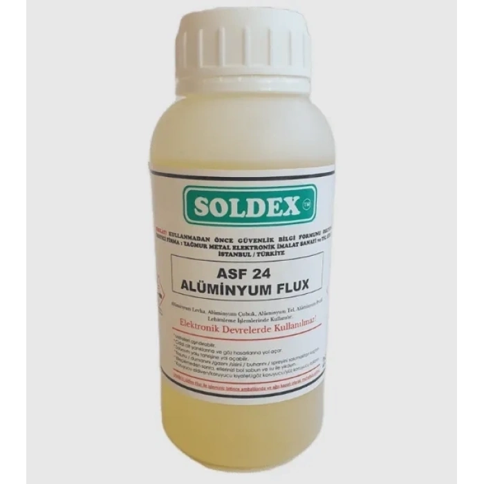 Asf-24 Alüminyum Flux Lehim Suyu - 250 Ml
