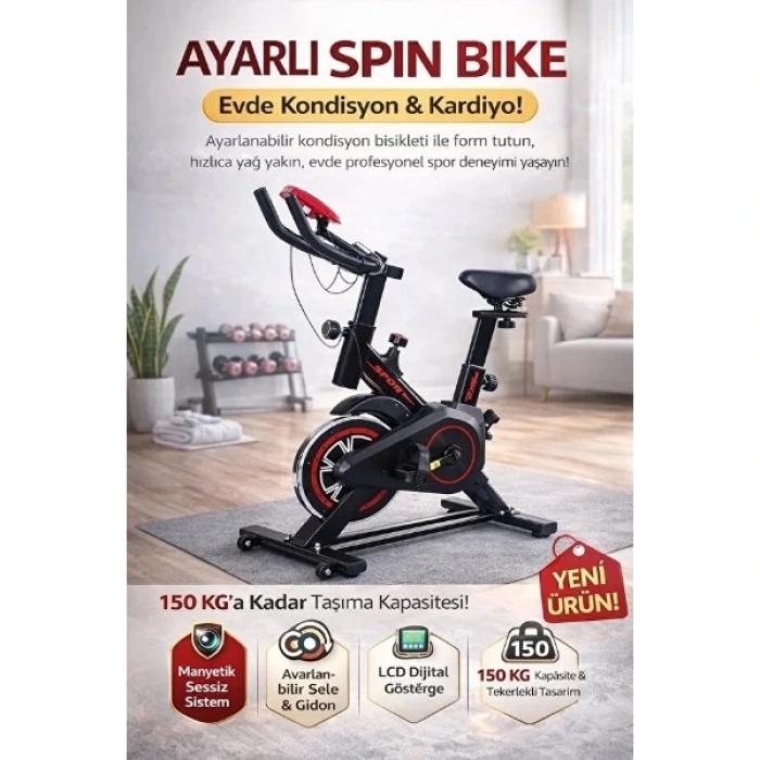 Ayarlı Spin Bike