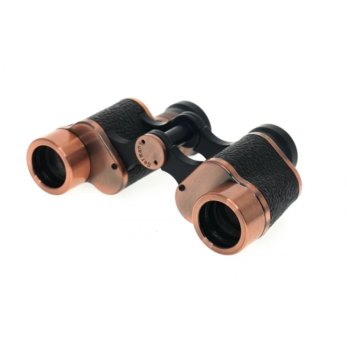 Baigish 6x24 Orjinal Deri Çantalı Prinç Kaplama Subay Dürbünü – Su Geçirmez – Artıkıl Özellikli Rus Malı – 1000m/86m