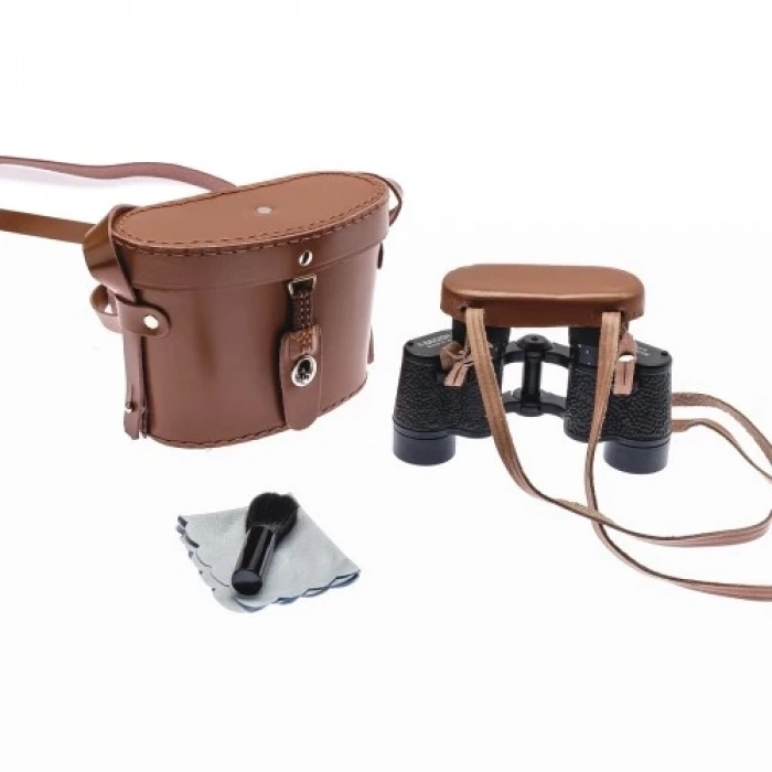 Baigish 6x24 Orjinal Deri Çantalı Subay Dürbünü – Su Geçirmez – Artıkıl Özellikli Rus Malı – 1000m/86m