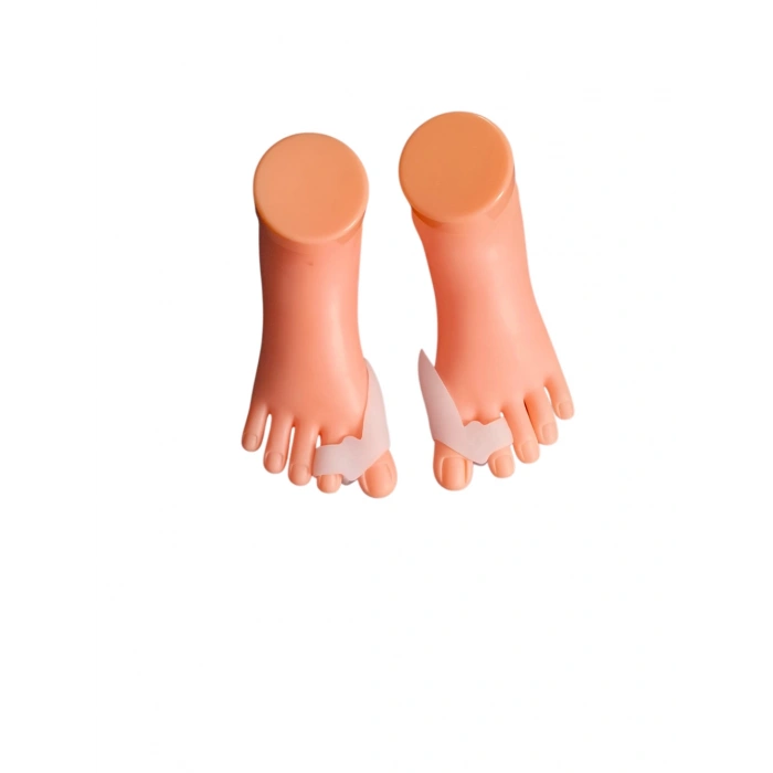 Baş Parmak Bunyon Silikonu Parmak Arası Destek Medikal Silikon  Ağrı Azaltmaya Yardımcı