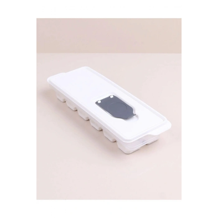 Bas Parmak Silikon Buz Kalıbı 12 Bölmeli Buz Kalıbı Silikon Buzluk (599)