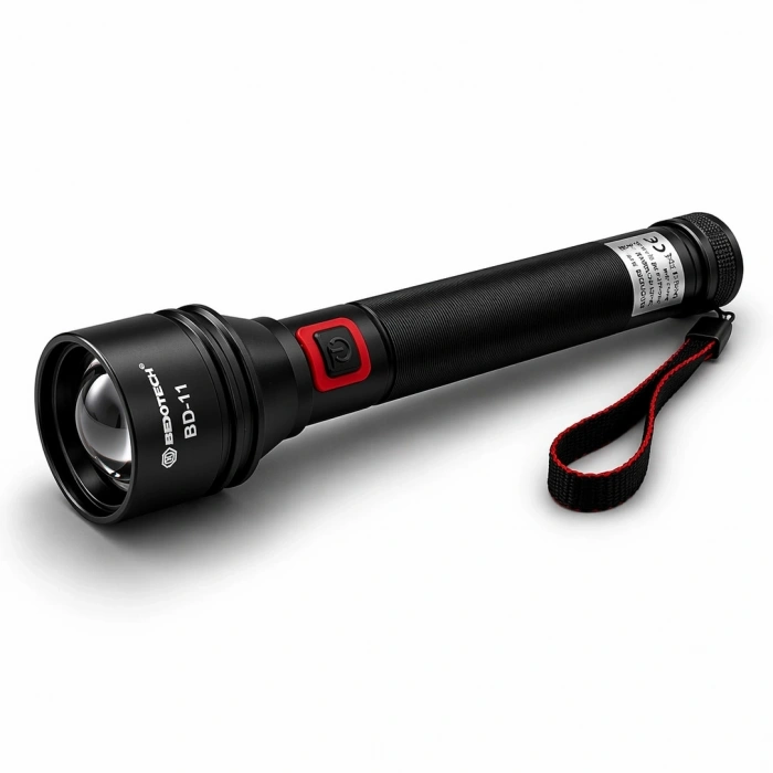 Bedotech Bd-11 8w Tg Led Alüminyum Alaşımlı Zoomlu Type-c Şarjlı  Feneri
