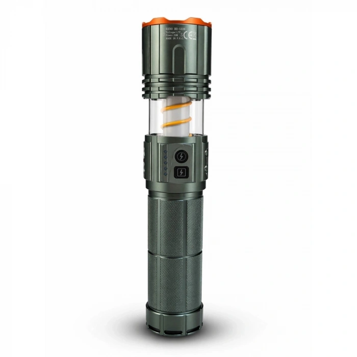 Bedotech Bd-5503 30w Tg Led Alüminyum Alaşımlı Zoomlu Type-c Şarjlı El Feneri