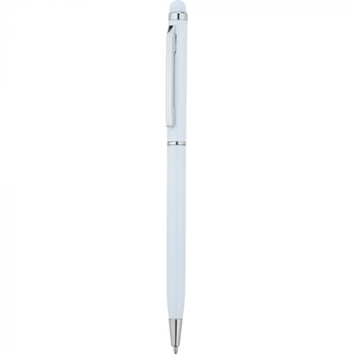 Beyaz Renk Tükenmez Metal Kalem