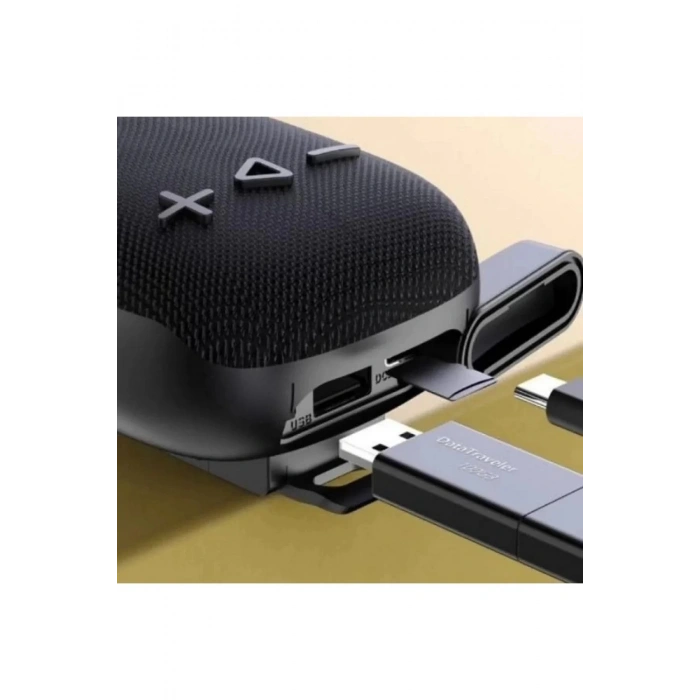 Bisiklet Motorsiklet Gidon Kemer Atlı Hafıza Kartı Usb Girişli Bluetooth Hoparlör