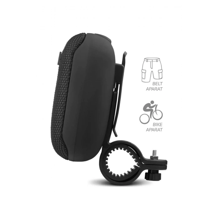 Bisiklet Motorsiklet Gidon Kemer Atlı Hafıza Kartı Usb Girişli Bluetooth Hoparlör