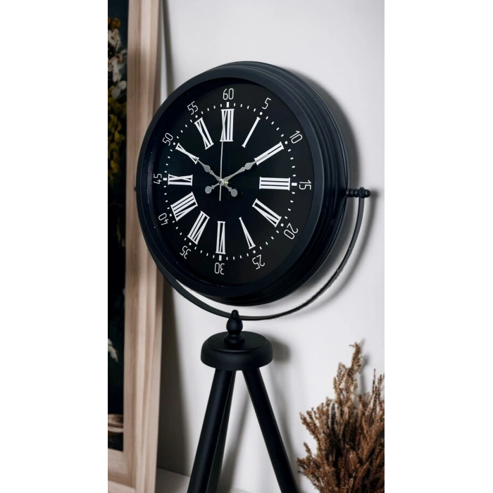 Black Aura Tripod Ayaklı Saat
