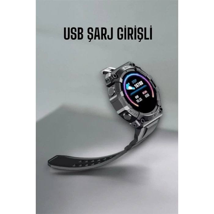 Bluetooth 5.0 Destekli Çok Fonksiyonlu Yeni Nesil Akıllı Saat