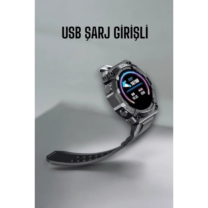 Bluetooth 5.0 Destekli Çok Fonksiyonlu Yeni Nesil Akıllı Saat