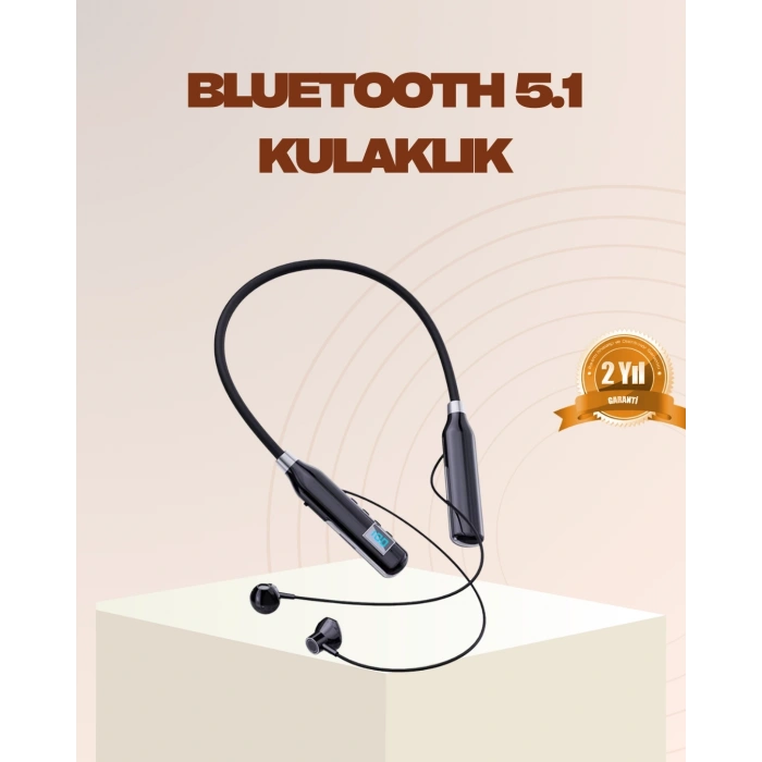 Bluetooth 5.1 Kablosuz Kulaklık – Net Ses Ve Güçlü Bağlantı