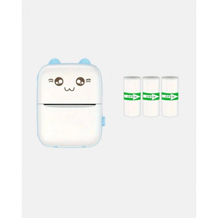 Bluetooth Bağlantılı Mini Termal Yazıcı Öğrenci Ve Ofis İçin