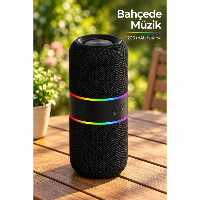 Bluetooth Hoparlör İki Parçalı Gövde Ve Tws Stereo Eşleştirme