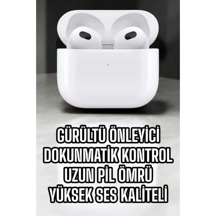 Bluetooth Kulaklık 3.nesil Kablosuz Uzun Pil Ömrü Dokunmatik Kontrol Yeni Nesil