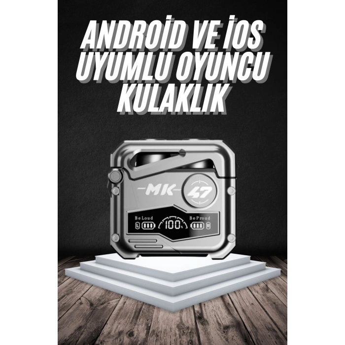 Bluetooth Kulaklık Dokunmatik Kontrol Tws Kablosuz Kulaklık Hi-fi Stereo