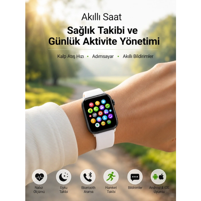 Bluetooth Telefon Görüşmesi Ve Akıllı Bildirim Özellikleriyle Günlük Hayatınızı Kolaylaştıran Akıllı Saat