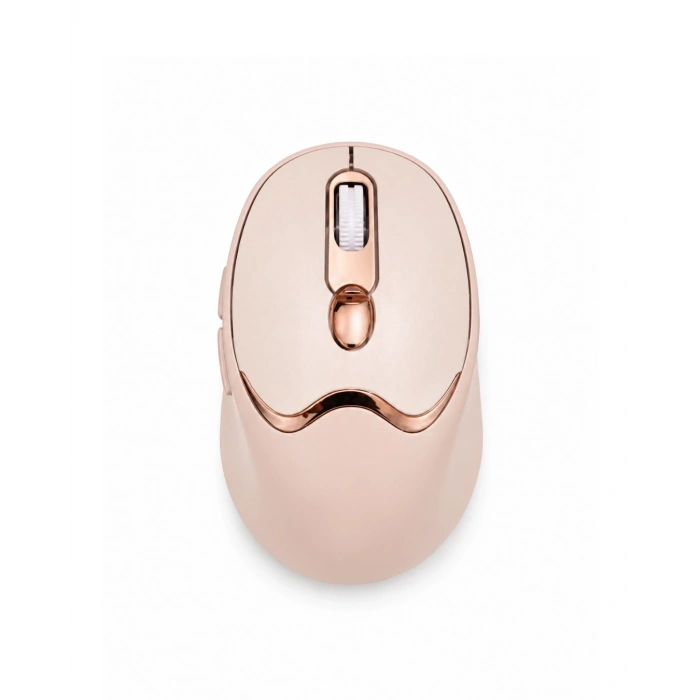 Bluetooth Ve 2.4g Destekli Sessiz Kablosuz Mouse Şarjlı Tasarım