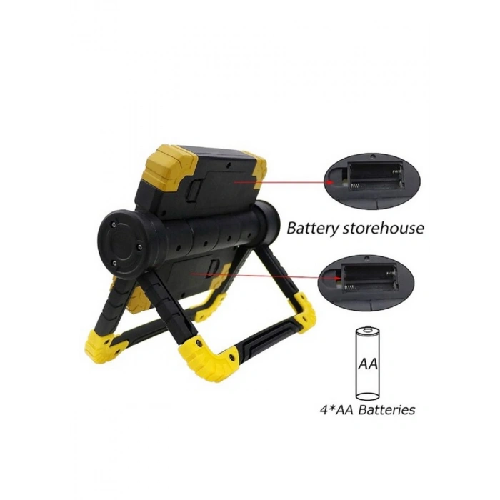 Br S100 30w Cob Led Usb Projektör El Feneri