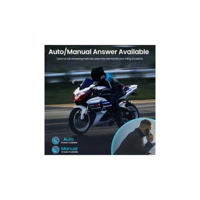Bt35 Kask Kulaklık Bluetooth 5.0 Motosiklet Interkom Su Geçirmez Kablosuz Kulaklık