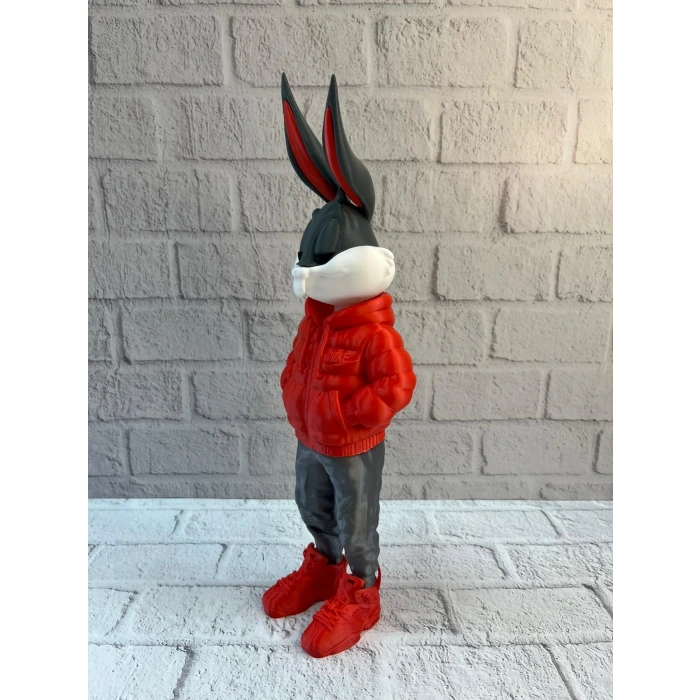 Bugs Bunny Dekoratif Figür 10×34 Cm Modern Tasarım