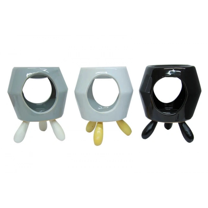 Buhurdanlık Seramik Ahşap Ayaklı