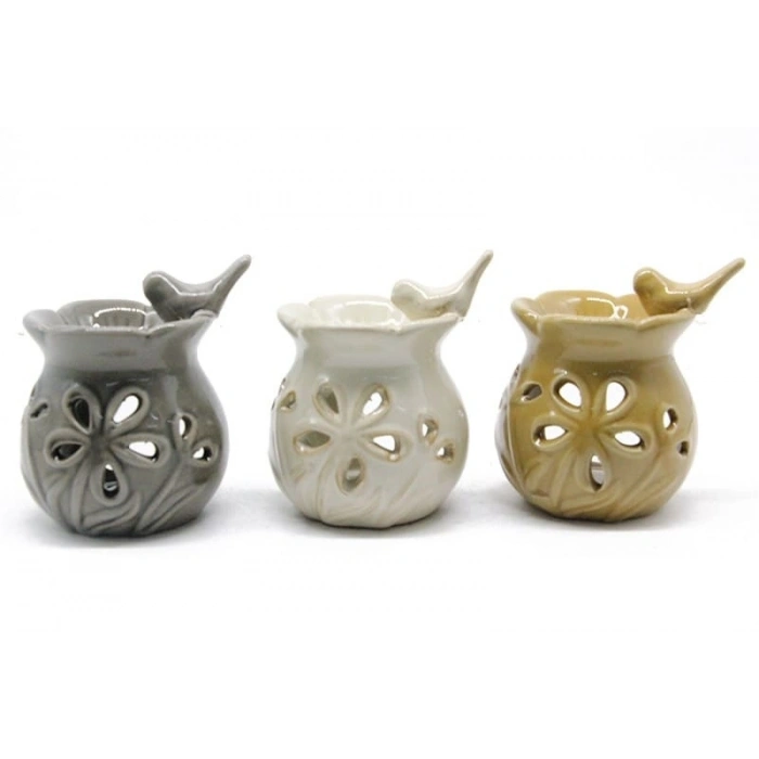 Buhurdanlık – Seramik Kuş Figürlü Dekoratif Esanslık