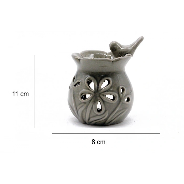 Buhurdanlık – Seramik Kuş Figürlü Dekoratif Esanslık