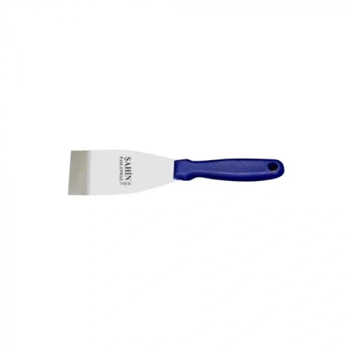 Bursa Paslanmaz Gıda Spatulası No:1, 5 Cm - Plastik Sap