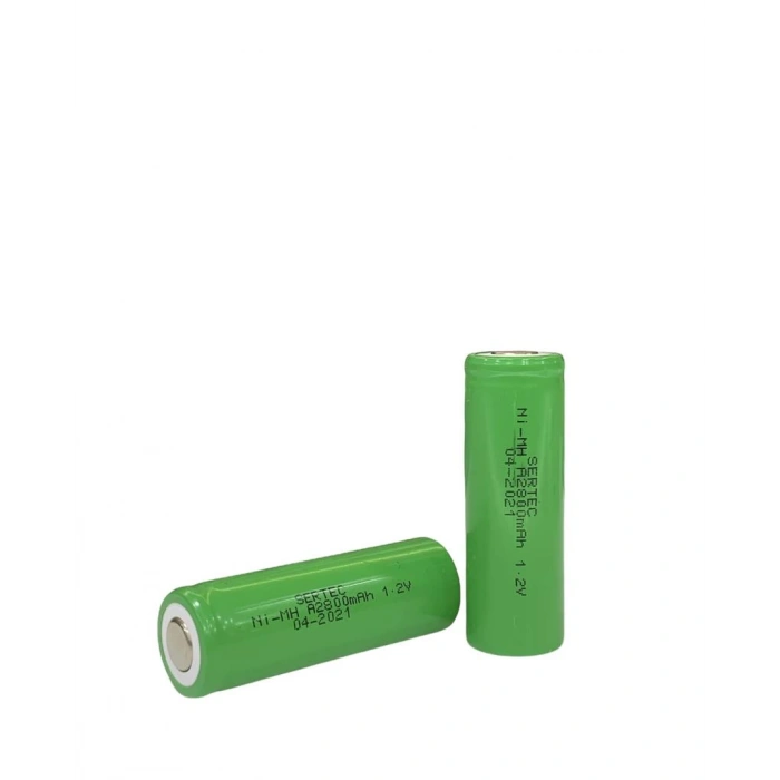 Byhodi 1.2V 2800 Mah - A Size - Ni-MH Şarjlı Pil - Başsız / Flat Head (599599)