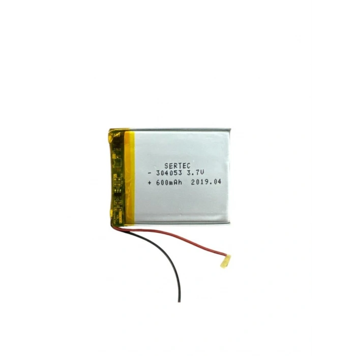 Byhodi 304053 3.7V 600 MAh Li-Polymer Pil Devreli/1.5A (599599)