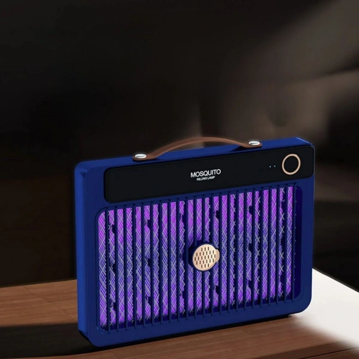 4000mAh Şarj Edilebilir Kablosuz 3000V Yüksek Güçlü Elektrikli Sivrisinek Öldürücü Sivrisinek Öldürme Lambası,Sinek Kıran BG-009 2000 mah