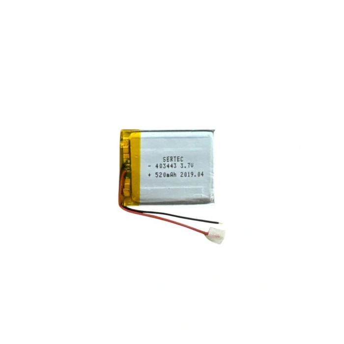 Byhodi 403443 3.7V 520 MAh Li-Polymer Pil Devreli/1.5A (599599)