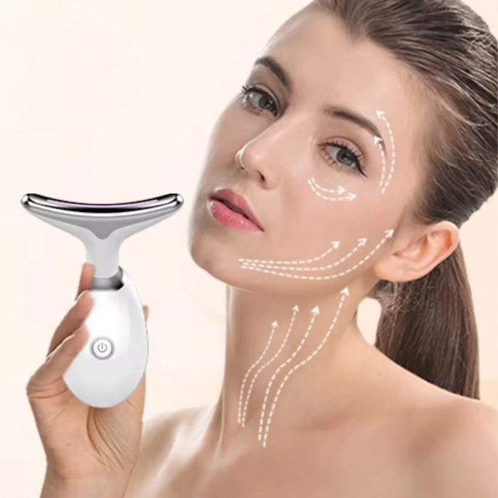 7 Farklı Işık Modlu Titreşimli Boyun Ve Yüz Ems Güzellik Cihazı