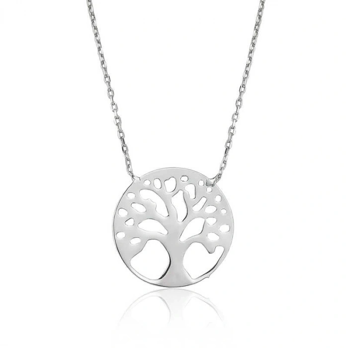 925 Ayar Gümüş Hayat Ağacı Kadın Gümüş Kolye PT2610118 (599599)