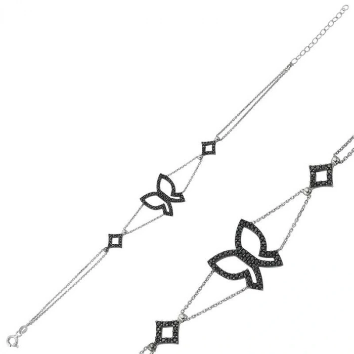 Byhodi 925 Ayar Gümüş Kelebek Bileklik BR0460278 (599599)