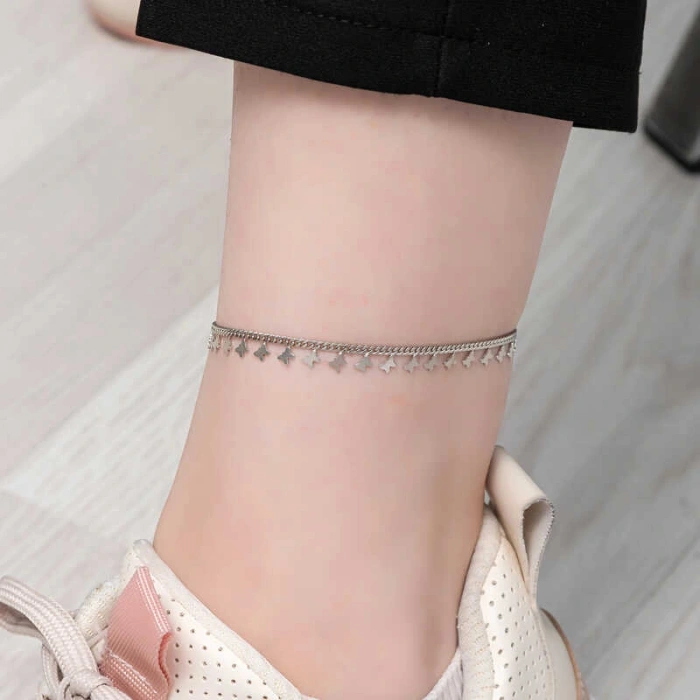 Byhodi 925 Ayar Gümüş Kelebek Halhal T8100 (599599)