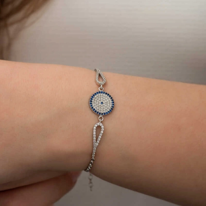 Byhodi 925 Ayar Gümüş Nazar Bileklik T5269 (599599)