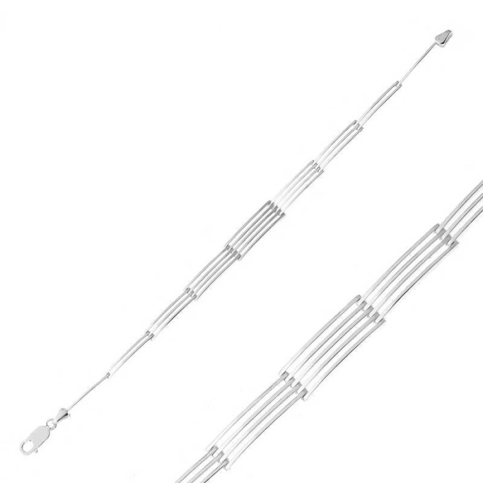 Byhodi ​925 Ayar Gümüş Parçalı Erkek Bileklik T7412 (599599)