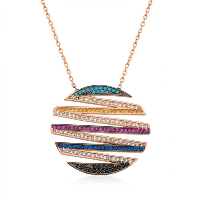 925 Ayar Gümüş Sonsuzluğa Giden Yol Kadın Gümüş Kolye PT2610822 (599599)