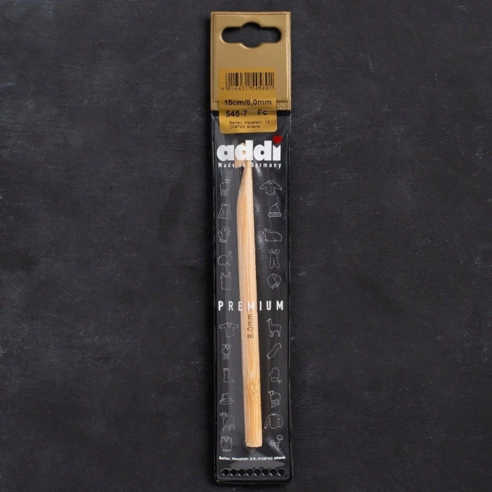 Addi Bambus 8mm 15cm Bambu Yün Tığ - 545-7