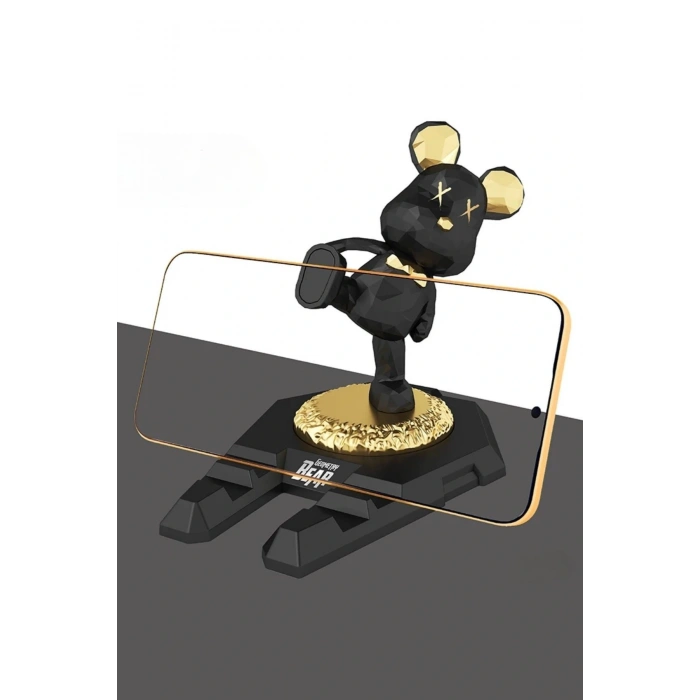 Ayıcıklı Telefon ve Tablet Standı Masa Üstü Telefon ve Tablet Tutucu Aparatı