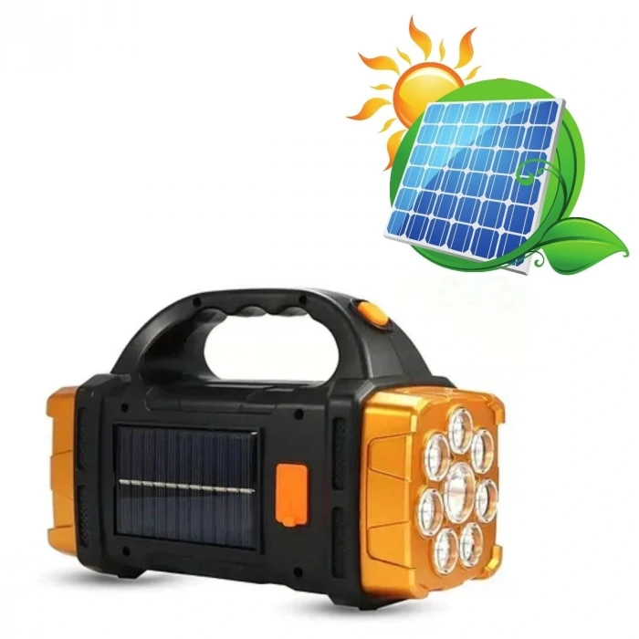 Çok Fonksiyonlu Elde Güneş Enerjili Lamba – 38W