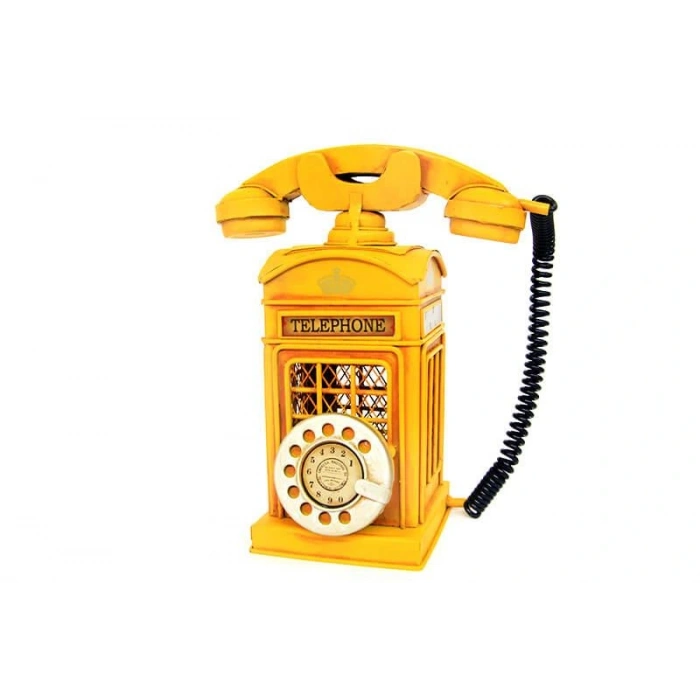 Byhodi Dekoratif Metal Ahizeli Telefon Kumbara Biblo Hediyelik (C0725) (599599)