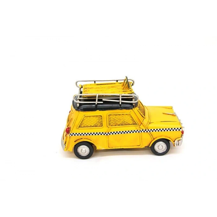 Byhodi Dekoratif Metal Araba Çerçeveli ve Kumbaralı (599599)