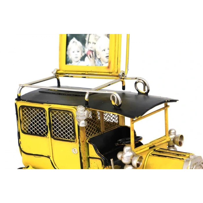 Byhodi Dekoratif Metal Araba Kumbara Çerçeveli Hediyelik (599599)