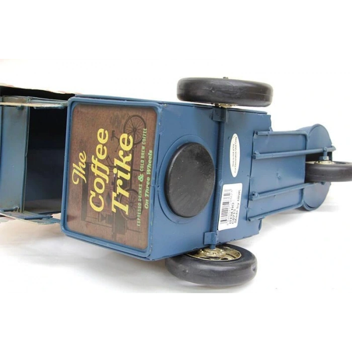 Byhodi Dekoratif Metal Kahve Arabası Biblo Hediyelik Kumbara (599599)