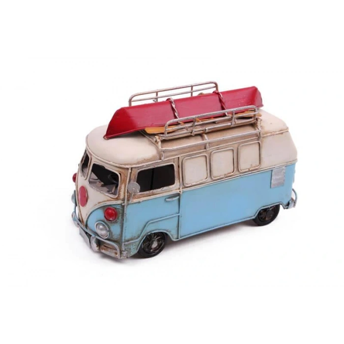 Byhodi Dekoratif Metal Minibüs Çerçeveli ve Kumbaralı Hediyelik (1371) (599599)