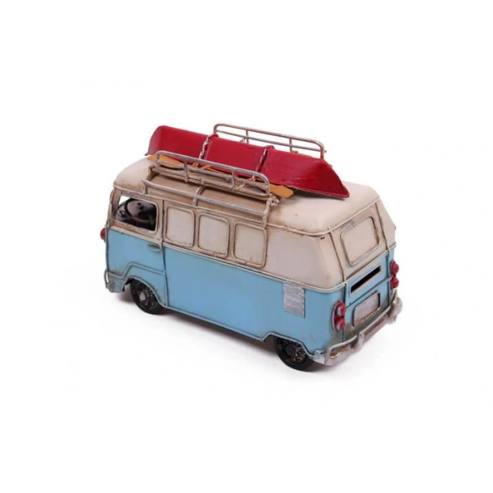 Byhodi Dekoratif Metal Minibüs Çerçeveli ve Kumbaralı Hediyelik (1371) (599599)