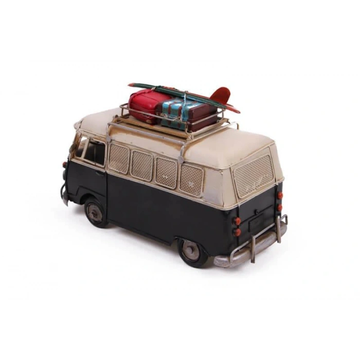 Byhodi Dekoratif Metal Minibüs Çerçeveli ve Kumbaralı Hediyelik (3394S) (599599)