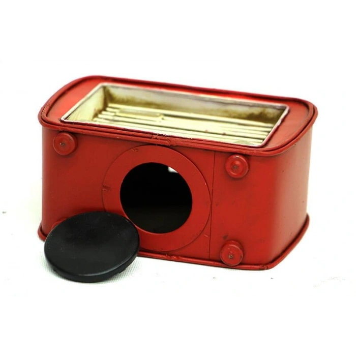 Byhodi Dekoratif Metal Radyo Kumbara Vintage Ev Ofis Hediyelik (599599)